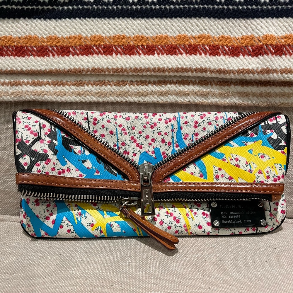 L.A.M.B clutch by Gwen Stefani
